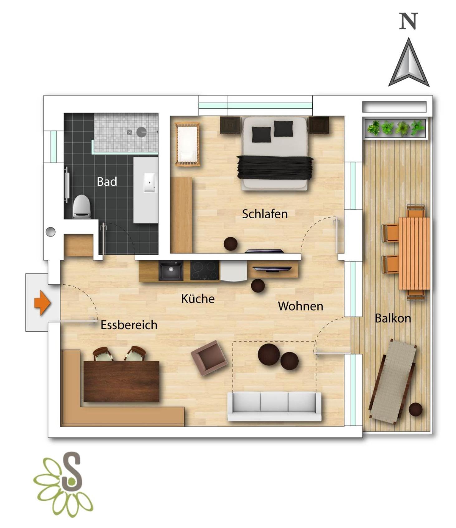 באלדרשוואנג Siplinger Suites - Ferienwohnungen - Sauna Und Fitness מראה חיצוני תמונה