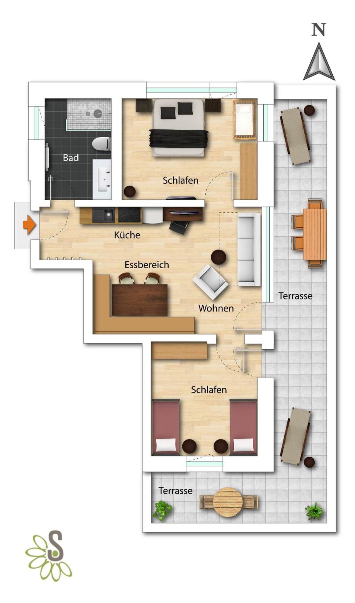 באלדרשוואנג Siplinger Suites - Ferienwohnungen - Sauna Und Fitness מראה חיצוני תמונה